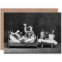 Artery8 Little Folk Animal Land Cats Dogs Art Card
