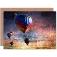 Artery8 Digital Photo Harry Balloon Fest Fun Art Card
