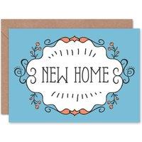 Artery8 Simple Retro New Home Card