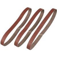 IRWIN Powerfile Sanding Belt 13 x 455mm 120G (Pack 3) in Red