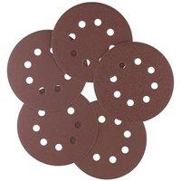 IRWIN 125mm Sanding Disc Set, 10 Piece in Red
