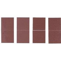 IRWIN Multi Sander Detail Sanding Sheet Set, 8 Piece in Red
