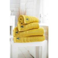 Lobster Creek Kaleidoscope 550gsm Combed Cotton Towels in Gold
