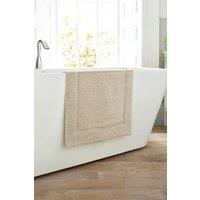 Deyongs Quik Dri Bath Mat 50x80cm - 100% Cotton, 1500gsm Quick Drying & Absorbent Bathroom Mat | 1846 in Stone