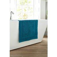 Deyongs Quik Dri Bath Mat 50x80cm - 100% Cotton, 1500gsm Quick Drying & Absorbent Bathroom Mat | 1846 in Teal