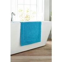 Deyongs Quik Dri Bath Mat 50x80cm - 100% Cotton, 1500gsm Quick Drying & Absorbent Bathroom Mat | 1846 in Cobalt