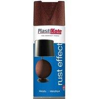 Plastikote Metallic Spray Rust 400Ml