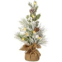 Garden Greatness Light Up Pinecone & Berry Snowy Tree in Green | Size: 1 Pack