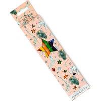 Floss & Rock 6 Coloured Pencils Pack - Party Animals