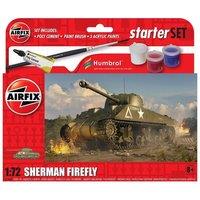 Airfix A55003 Starter Set Sherman Firefly 1:72 Model Kit