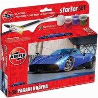 Airfix Small Starter Set New Pagani Huayra 1:43 Scale