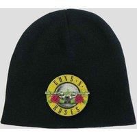 Guns N Roses GNR bullet Beanie Hat in Black