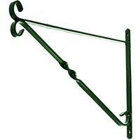 Leecroft Hanging Basket Brackets Green 15"