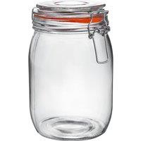 Argon Tableware Glass Storage Jar - 1L/33.8oz in Clear