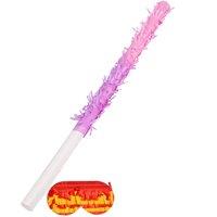 Fax Potato Pinata Stick & Blindfold Set - Pink