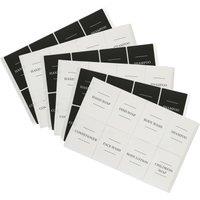 Harbour Housewares 48pc Soap Dispenser Labels Set