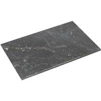 Argon Tableware Rectangle Marble Chopping Board - 30cm x 20cm - Black | Size: 30 cm x 20 cm