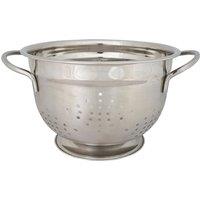 Argon Tableware Stainless Steel Colander - 21.5cm in Silver