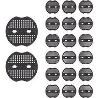 Harbour Housewares Weed Membrane Peg Plates - 7cm - Pack of 20 in Black