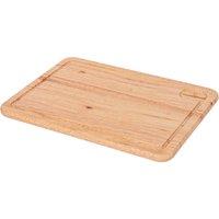 Argon Tableware Rectangular Wooden Chopping Board - 40cm x 30cm in Brown | Size: 40 cm x 30 cm