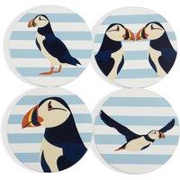 RSPB Coasters Set of 4 Ceramic - (Puffin Blue)
