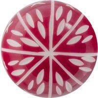Nicola Spring Resin Cabinet Knob in Dark Red | Size: 1000mm x 500mm