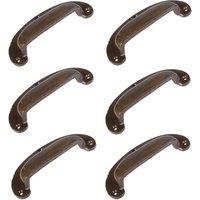 Hammer and Tongs Wide Lipped Cabinet Drawer Pull - W130mm x H50mm - Pack of 6 in Gold | Size: 1000mm x 500mm