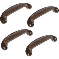Hammer and Tongs Wide Lipped Cabinet Drawer Pull - W130mm x H50mm - Pack of 4 in Gold | Size: 1000mm x 500mm