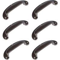 Hammer and Tongs Wide Lipped Cabinet Drawer Pull - W130mm x H50mm - Pack of 6 in Grey | Size: 1000mm x 500mm