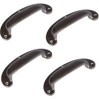 Hammer and Tongs Wide Lipped Cabinet Drawer Pull - W130mm x H50mm - Pack of 4 in Grey | Size: 1000mm x 500mm