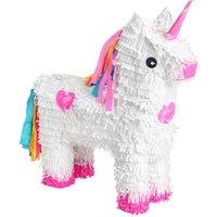 Fax Potato Pinatas Unicorn Cardboard Pinata White