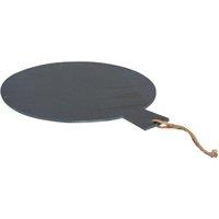 Argon Tableware Round Slate Serving Paddle 34cm in Grey