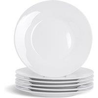 Argon Tableware Classic White Side Plates 15.5cm Pack of 6
