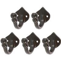 Hammer and Tongs Arrow Head Hook - W35mm x H40mm - Pack of 5 in Black | Size: 1000mm x 1000mm