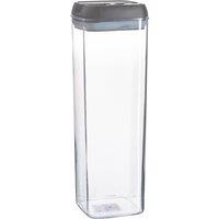 Argon Tableware Food Storage Container with Flip Lock Lid - 1.9 Litre in Grey
