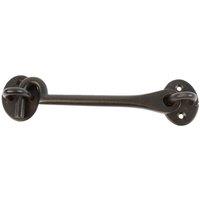 Hammer and Tongs Rustic Cabin Hook and Eye - W165mm - Black | Size: 10000mm x 520mm