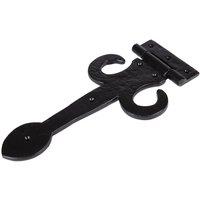 Hammer and Tongs Arrowhead T-Hinge - W300mm - Black | Size: 10000mm x 520mm