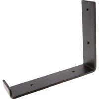 Hammer and Tongs Scaffold Board Iron Shelf Bracket - D235mm in Black
