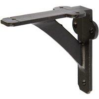 Hammer and Tongs Iron Shelf Bracket - D100mm in Black | Size: 1000mm x 1000mm