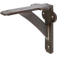 Hammer and Tongs Iron Shelf Bracket - D100mm in Grey | Size: 1000mm x 1000mm