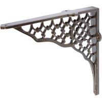 Hammer and Tongs Honeycomb Iron Shelf Bracket - D205mm in Grey | Size: 1000mm x 1000mm