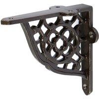 Hammer and Tongs Honeycomb Iron Shelf Bracket - D100mm in Grey | Size: 1000mm x 1000mm