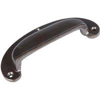 Hammer and Tongs Wide Lipped Cabinet Drawer Pull - W130mm x H50mm in Grey | Size: 1000mm x 500mm