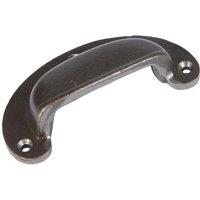 Hammer and Tongs Wide Lipped Cabinet Drawer Pull - W95mm x H40mm in Grey | Size: 1000mm x 500mm