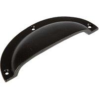 Hammer and Tongs Curved Cabinet Drawer Pull - W130mm x H50mm in Black | Size: 1000mm x 500mm