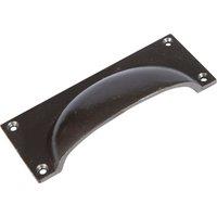 Hammer and Tongs Rectangular Cabinet Drawer Pull - W130mm x H50mm in Grey | Size: 1000mm x 500mm