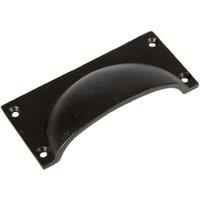 Hammer and Tongs Rectangular Cabinet Drawer Pull - W105mm x H50mm in Black | Size: 1000mm x 500mm