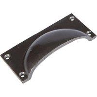 Hammer and Tongs Rectangular Cabinet Drawer Pull - W105mm x H50mm in Grey | Size: 1000mm x 500mm