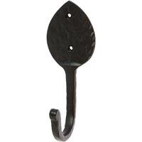 Hammer and Tongs Arrowhead Coat Hook - W55mm x H140mm - Black | Size: 1000mm x 1000mm