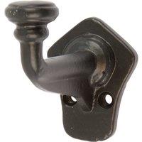 Hammer and Tongs Flat Top Larder Hook - W40mm x H70mm in Black | Size: 1000mm x 1000mm